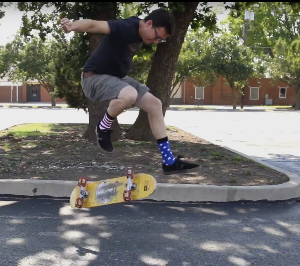 Clark Loves his SkaterTrainers