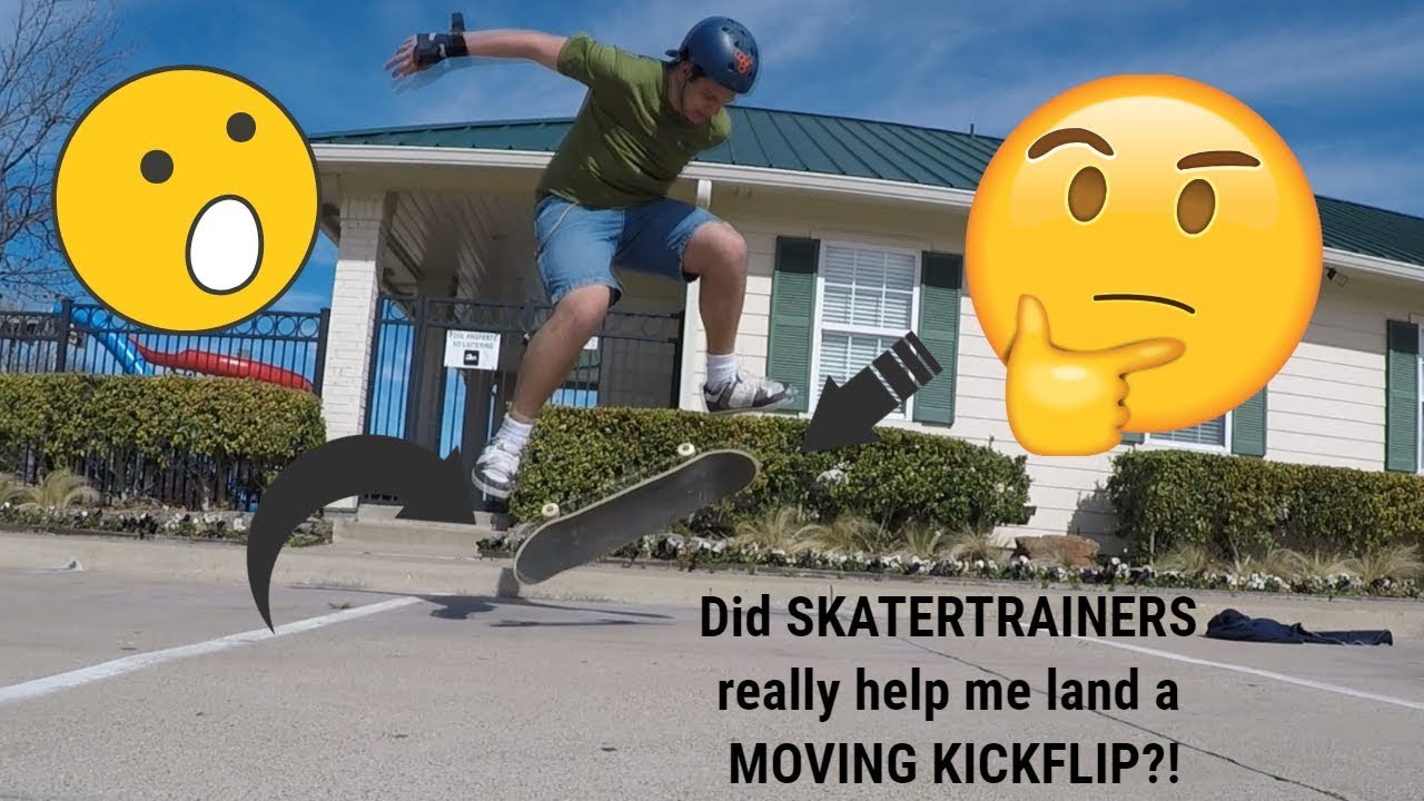 Full Kickflip Progression - From Zero to Hero, 3 Part Video Series by Skater Trainer Customer Learning Kickflips