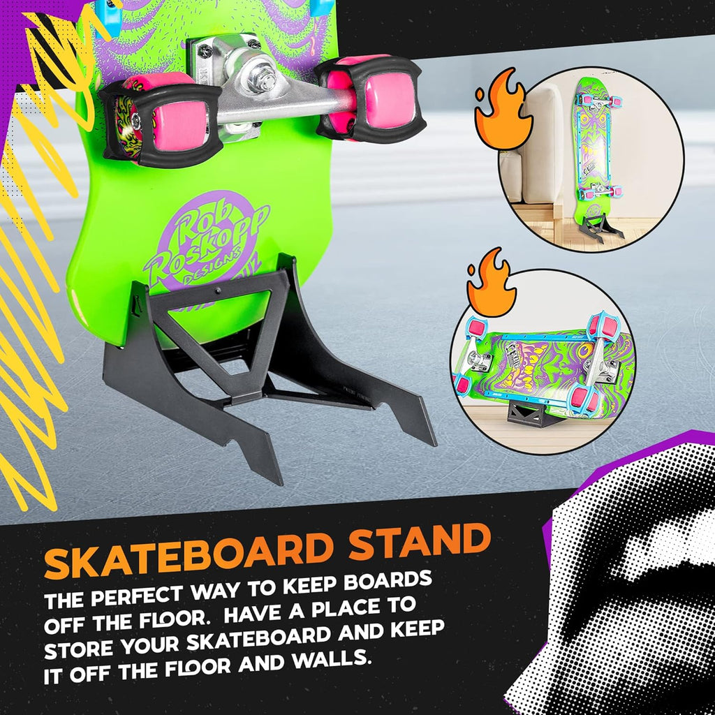 SkaterTrainer Gift Pack - SkaterTrainer, Oragami Skateboard Stand, and T-tool