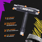 SkaterTrainer Gift Pack - SkaterTrainer, Oragami Skateboard Stand, and T-tool