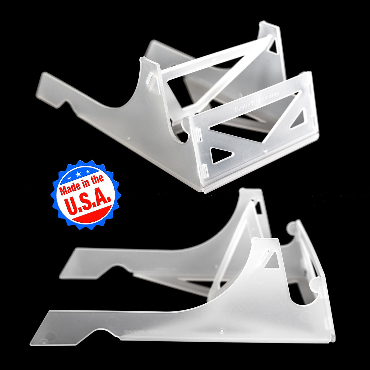 Origami Skateboard Stand & Display | Skateboard Floor Rack – SkaterTrainer