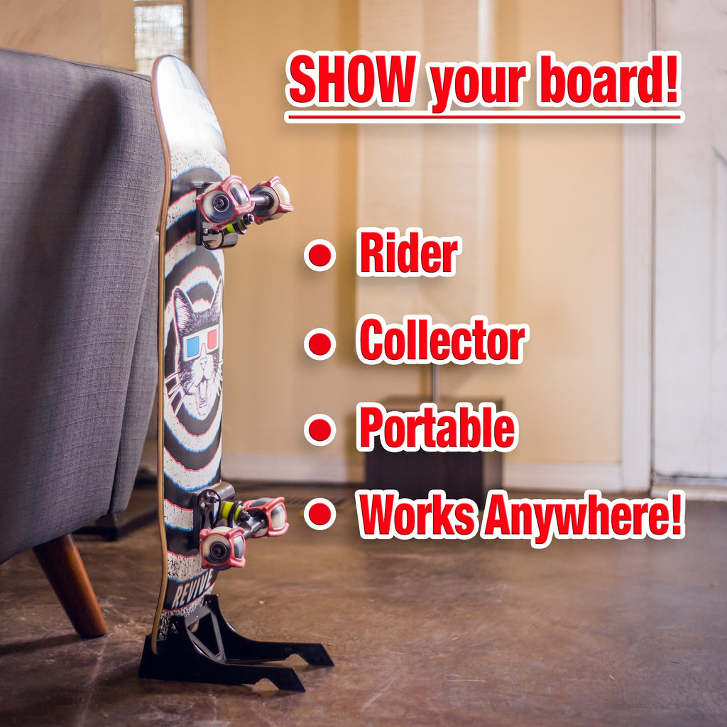 Origami Skateboard Stand & Display