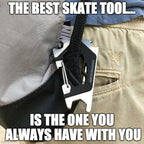 Carabiner Skate Tool